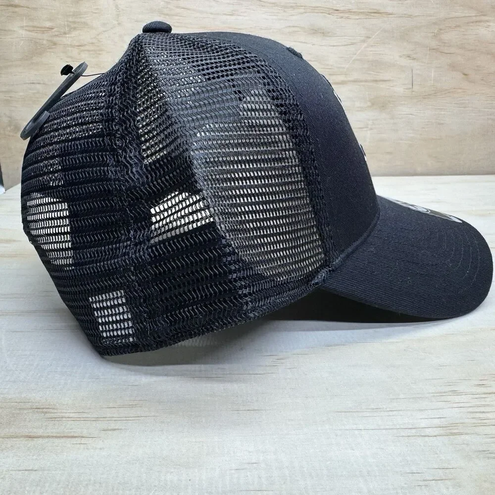 NEW Pittsburgh Penguins 47 Brand Branson MVP Trucker Cap Black Snapback